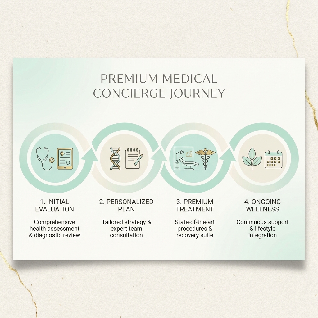 Parcours patient ChinaMedBridge en 5 étapes