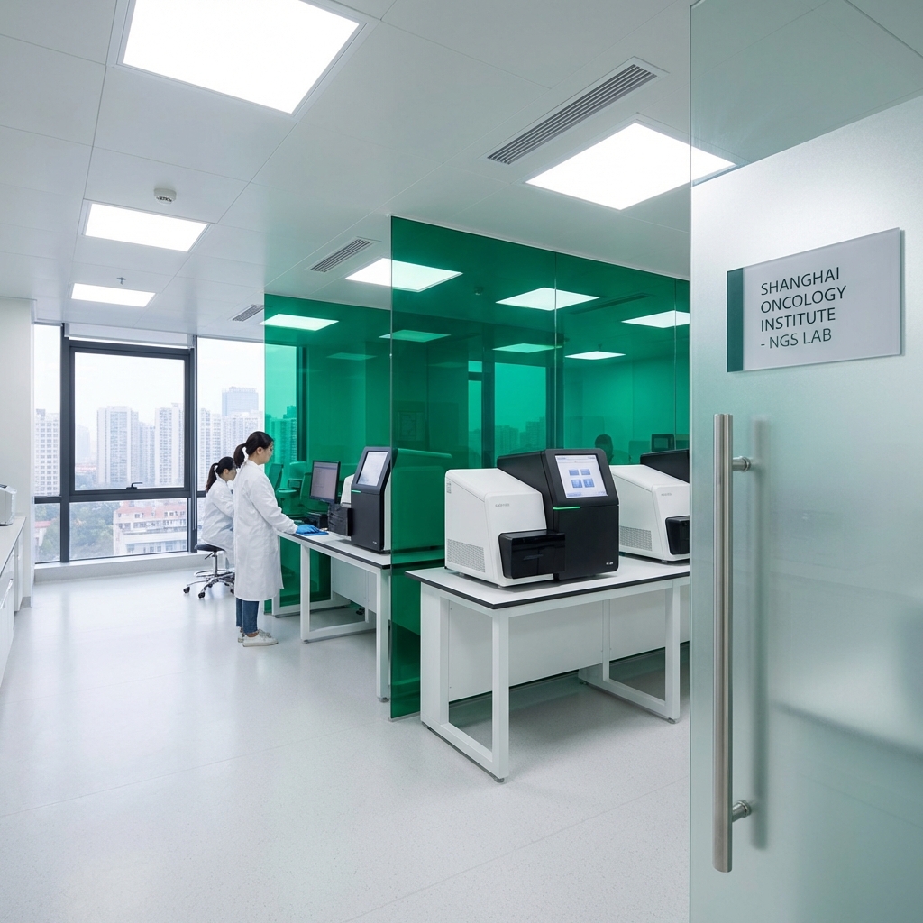 Laboratoire d'oncologie de précision à Shanghai